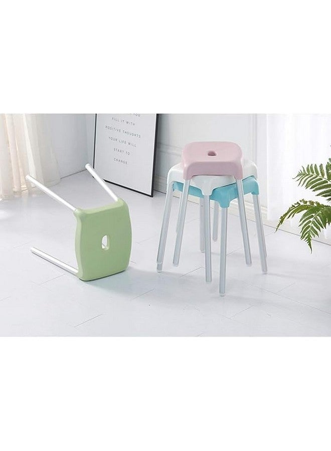 CIPLA PLAST CIPLA PLAST HoYo DIY Stool | Stool for Living Room, Bathrooms, Sitting, Home use, Kitchen | Bathing Stool | Stainless Steel Pipes | Strong and Durable Plastic Seating | (20 inch)  - Image 3