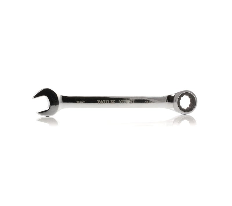 Yato Combination Ratchet Wrench YT-0197 Carbon Steel Spanner Kit Set for Industrial Use Home (16 mm) - Image 1