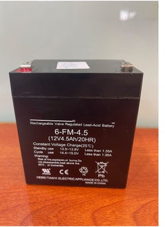 Generic 12V 4.5AH Lead-acid Battery Suitable for Children's Small Electric Cars and  Motorcycles and Electric Tricycles  - Image 1