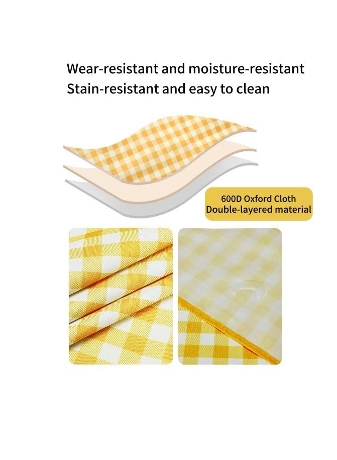 Generic Large Outdoor Foldable Picnic Blanket Waterproof Beach Mat Waterproof Picnic Blanket Portable Picnic Mat Portable For Outdoor Camping Family Outdoor Park Garden 200x150cm - Image 2
