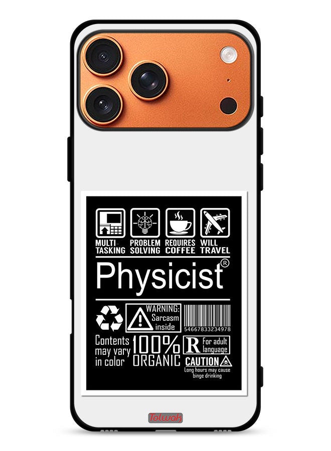 Tolwak Apple iPhone 17 Pro Max Protective Case Cover Physicist Sticker - Image 1