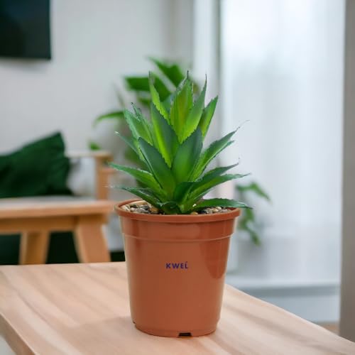 KWEL N Pot for Home Garden | Planters for Outdoor Balcony and Nursery | Flower Planting Pots Size 5" Brown Color (Pack of 18) - Image 2