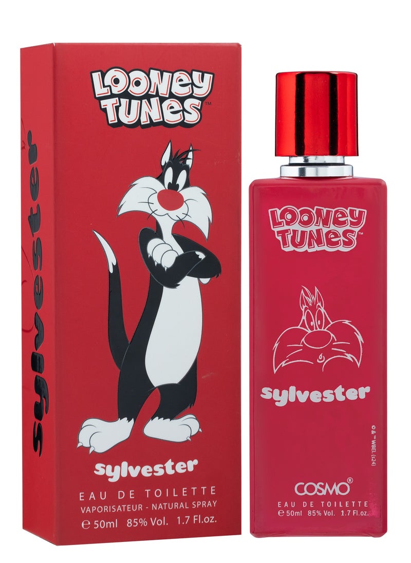 COSMO Cosmo Perfume WB Looney Tunes Sylvester Eau De Toilette 50ml for Kids  - Image 1