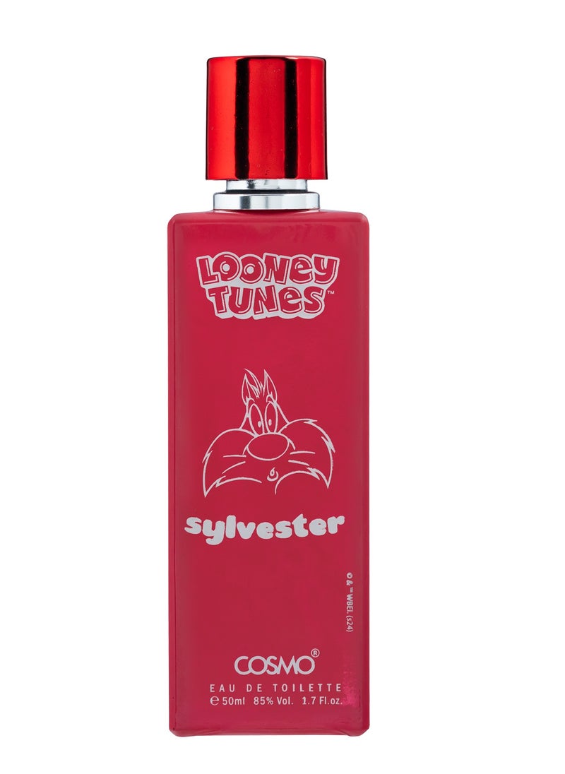 COSMO Cosmo Perfume WB Looney Tunes Sylvester Eau De Toilette 50ml for Kids  - Image 2