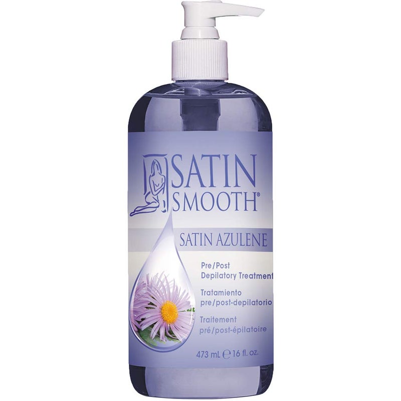 Satin Smooth Azulene Pre/Post Depilatory Treatment, 16 oz - Image 1