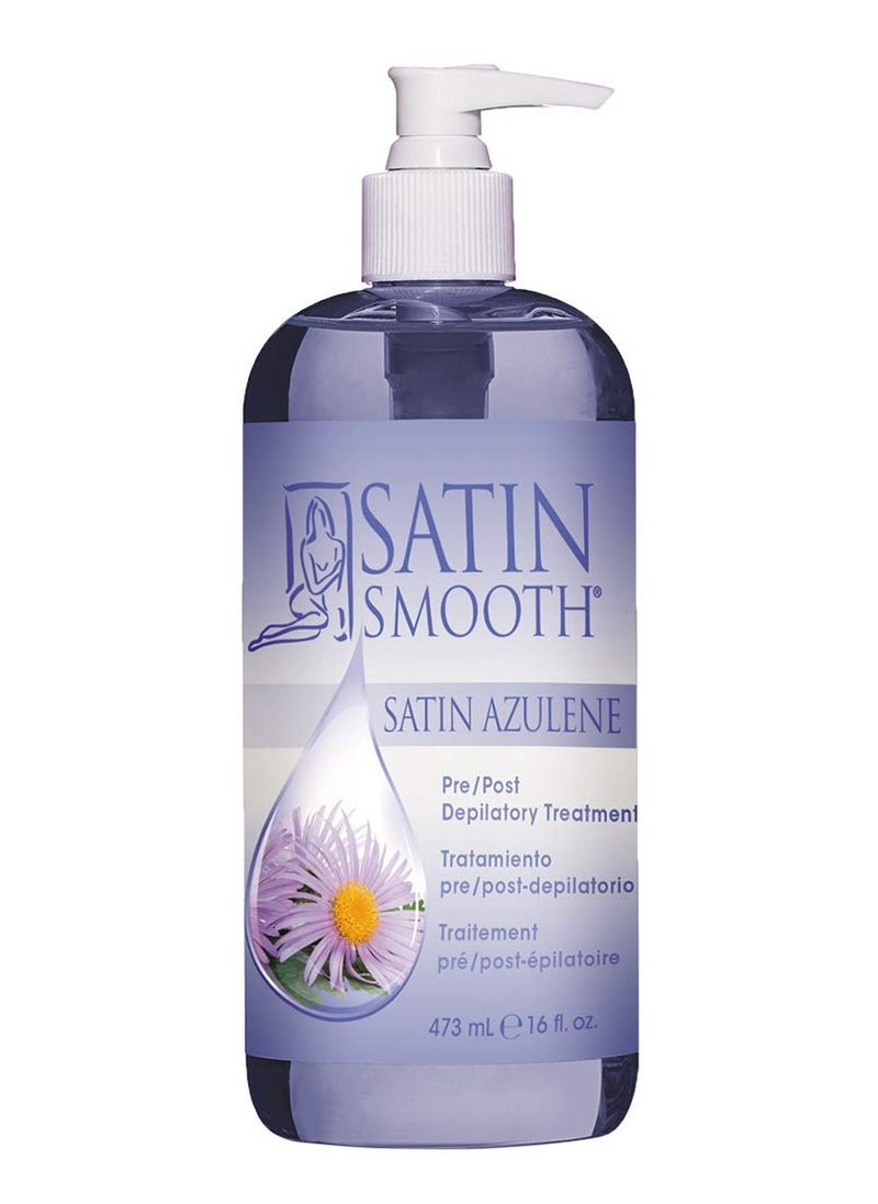 Satin Smooth Satin Smooth Azulene Pre/Post Depilatory Treatment, 16 oz  - Image 1