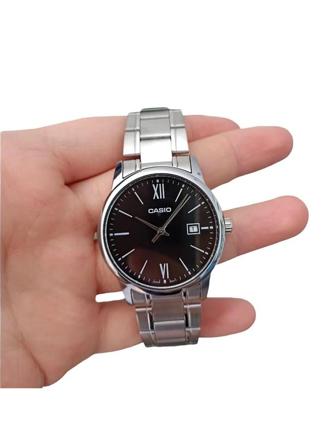 CASIO Stainless Steel Analog Watch MTP-V002D-1B3UDF - Image 4
