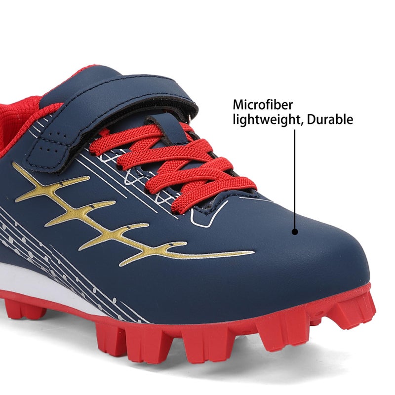EQW Kids Baseball Cleats for Boys & Girls Softball Cleats | Comfortable, Non-Slip, Durable | Little Kid to Youth - Image 3