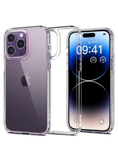 Transparent cover for iPhone 14 Pro, shockproof silicone back protection cover for Apple iPhone 14 Pro 6.1 inch - transparent