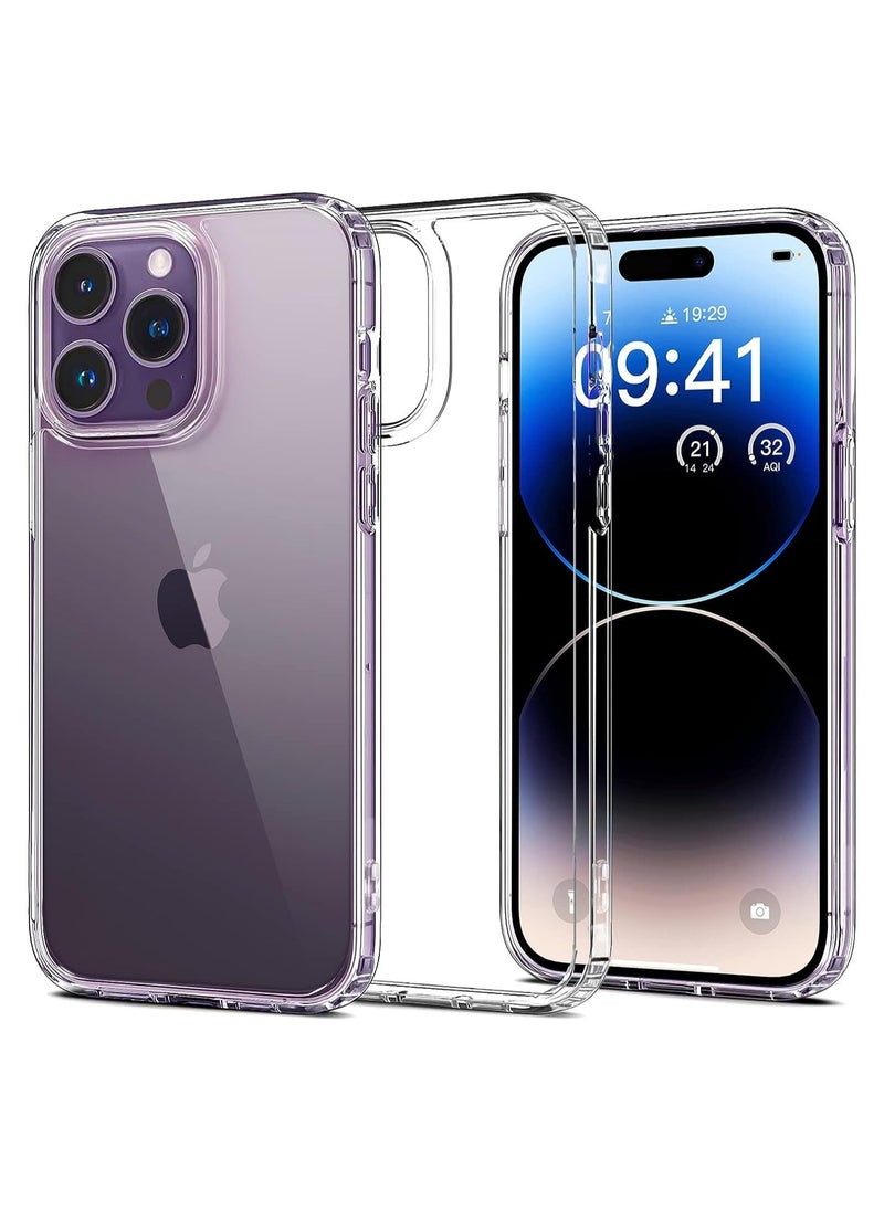 Generic - Transparent cover for iPhone 14 Pro, shockproof silicone back protection cover for Apple iPhone 14 Pro 6.1 inch - transparent - Image 1