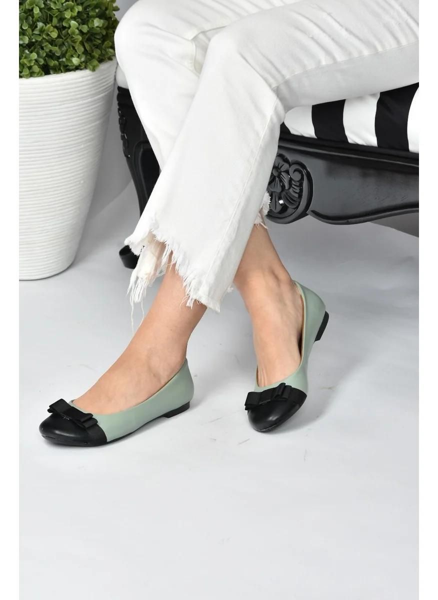 فوكس شوز Green/black Women's Flats D726019509