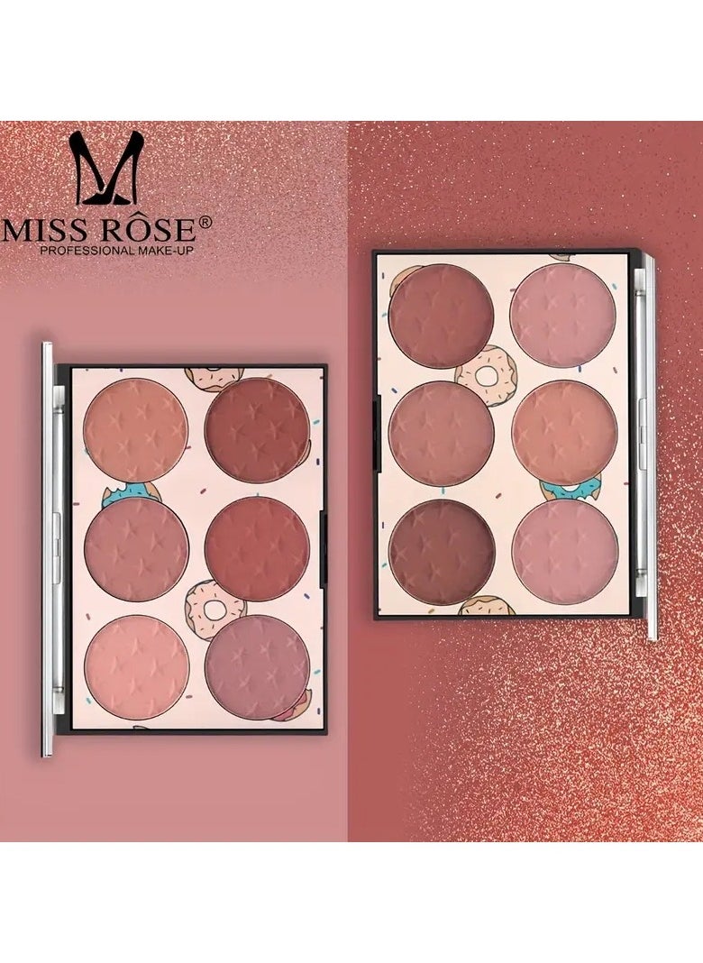 Miss Rose 6-color Sunset Blusher Palette Natural Matte Blush Glowvv  Kit - pzsku/Z9FBBB77508F305CB1E1BZ/45/_/1704203364/5f55c929-d2f9-4b22-af25-6bdf0912aecc