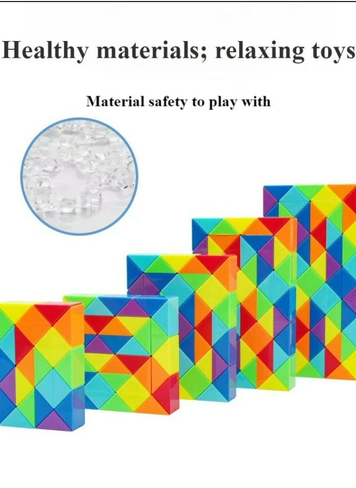 Healife 72-segment ever-changing magic ruler children's educational toy, infant early education toy (creative ability, imagination, hands-on ability)  - Image 5