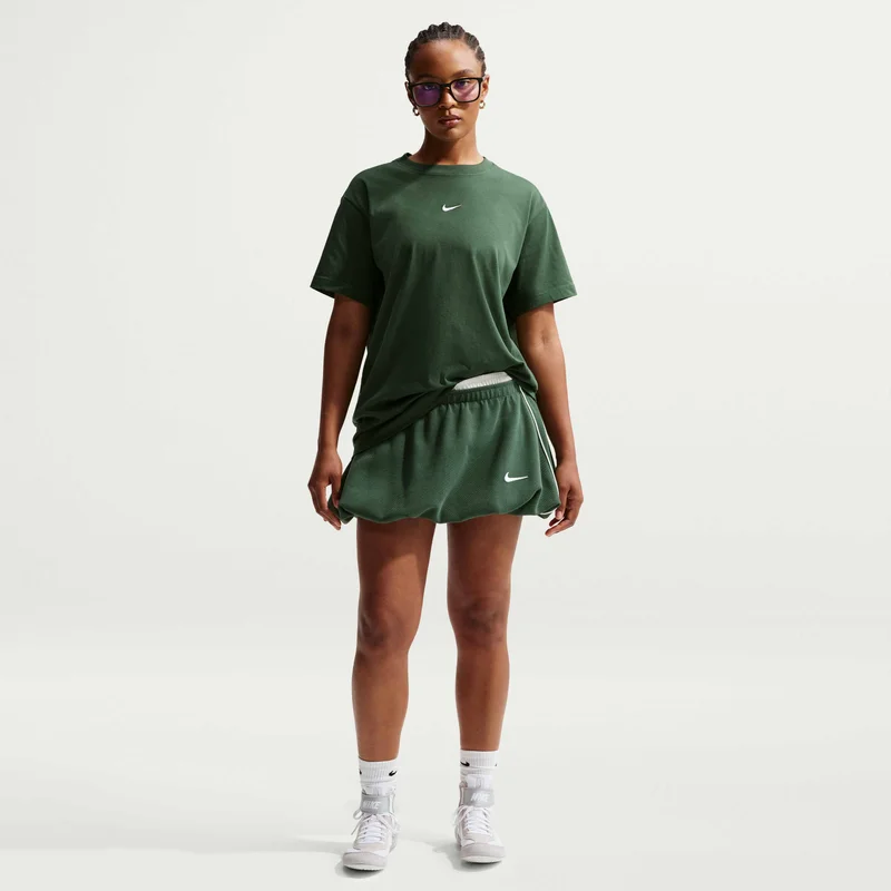 Nike Green Women's Sportswear Classic T-Shirt for Women | Best Price UAE