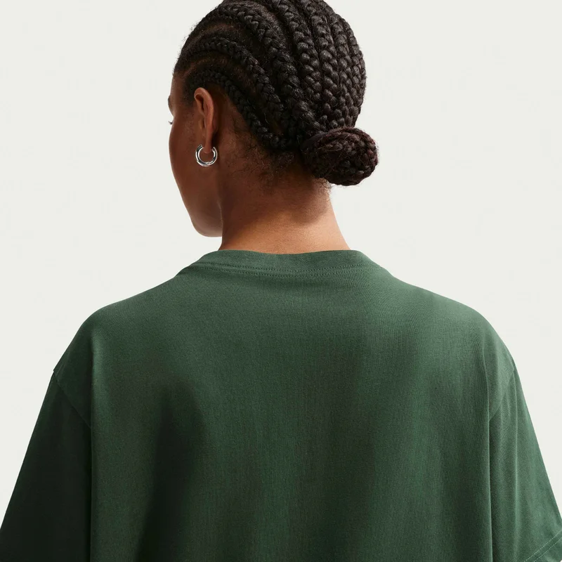 Nike Green Women's Sportswear Classic T-Shirt for Women | Best Price UAE