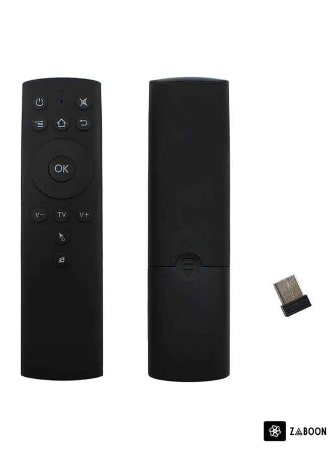 Zaboon Wireless Remote Control 6-Axis Motion Sensing For Smart Android TV Black
