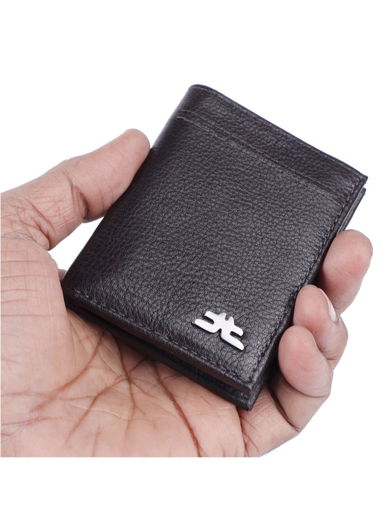 ليفراي محفظة حامل بطاقة مصمم من الجلد الأصلي من Laveri مع حماية RFID 4386  - Image 4