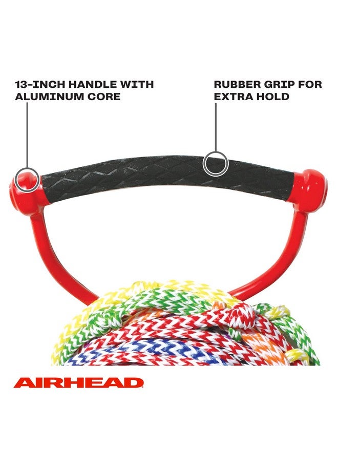 Airhead Water Ski Rope With Radius Handle 8 Section For Water Skis Wakeboards And Kneeboards - Image 4