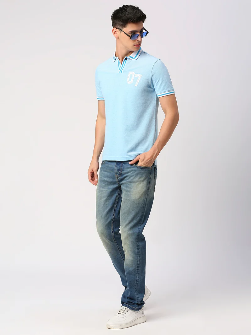 Being Human MID TONE Men Slim Straight Fit Clean Look Light Fade Jeans for Men | Best Price UAE