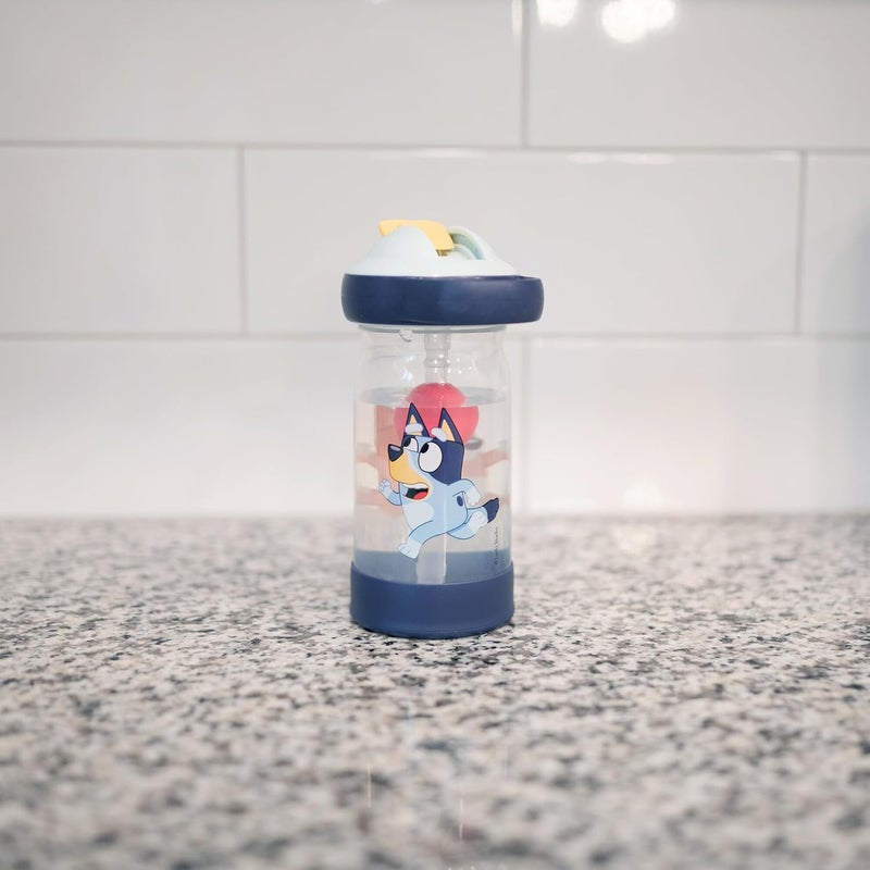 The First Years Bluey Sip & See Toddler Water Bottle - Image 5
