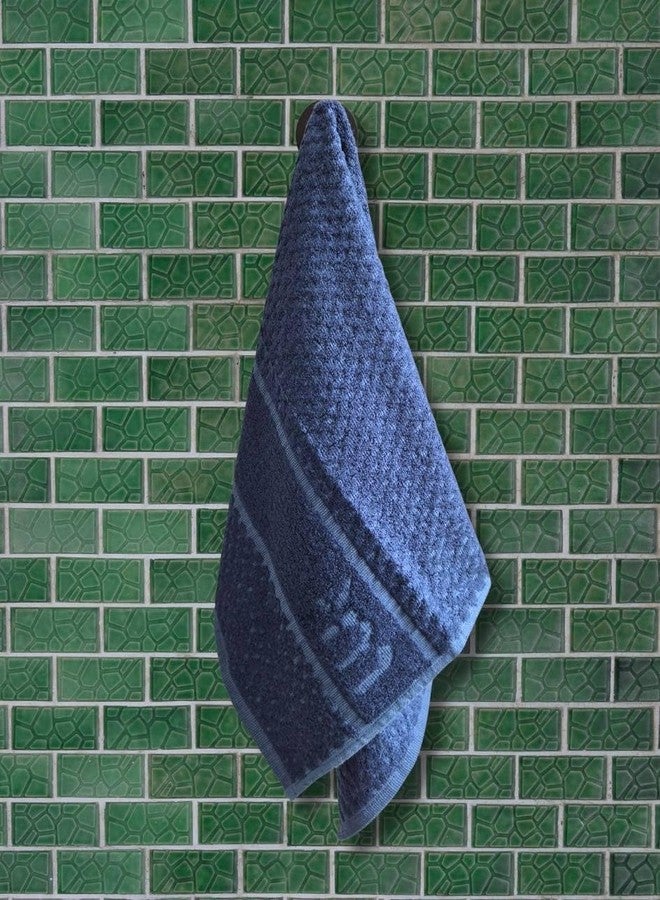 madake Face Towel for Travel, Spas, and Gyms Quick Dry Towel Lightweight Anti-Bacterial, Anti-Odor, Super Soft, Super Absorbent 33X33 cms 480 GSM | Set of 3 (Almost White Ethical Green Tru Blue) - Image 4