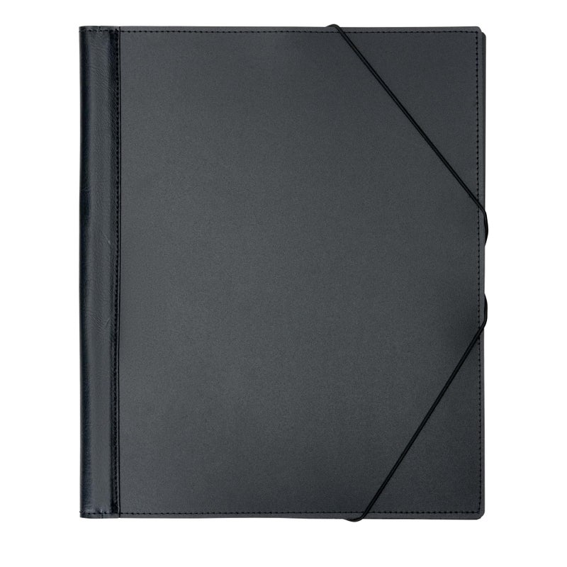 Protec Fusion Music Folder with Elastic Band Closure, Black, Model F4E - Image 2