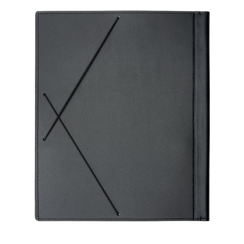 Protec Fusion Music Folder with Elastic Band Closure, Black, Model F4E - Image 3