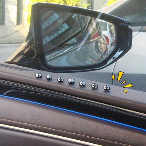 Mevodeata 50 Pcs Cute Soot Sprite Car Decor Rearview Mirror Accessories - Cute Decor for Car Home and Office Gifts - Image 4
