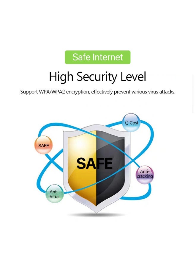 General 4G/5G wifi mobile WiFi router 150Mbps high-speed portable Asian travel WiFi modem with SIM card slot, up to 10 devices can be shared  - Image 3