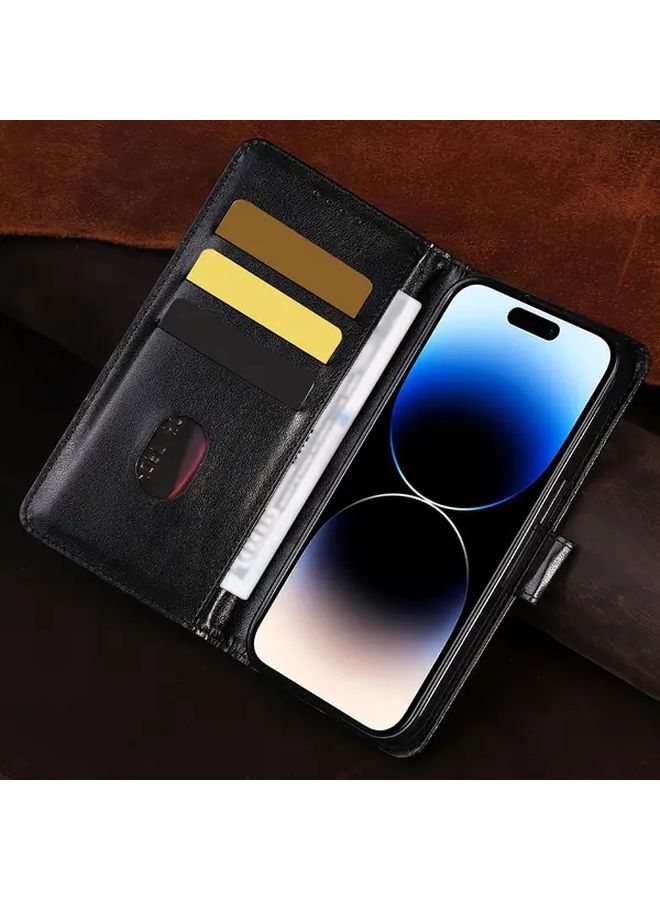 Magnetic PU Wallet Phone Case With Flip Cover For Galaxy S20 FE In Pink Color - Image 2