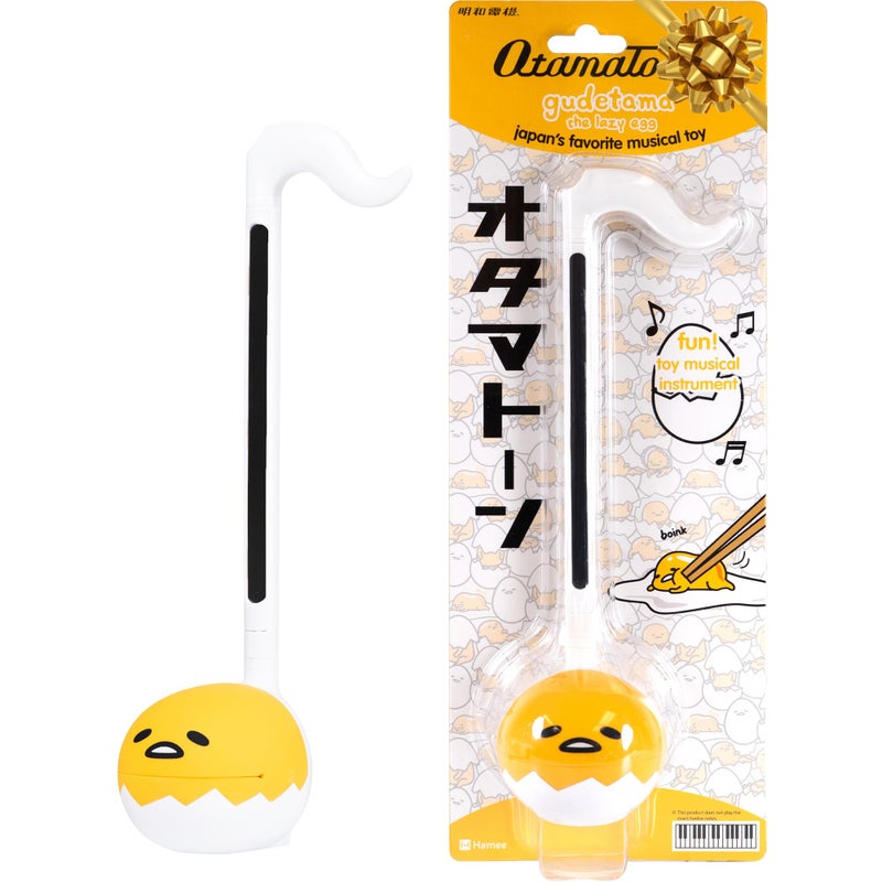 Otamatone أوتاماتون إصدار خاص سانريو (غوديتاما) - لعبة موسيقية إلكترونية ممتعة آلة سنثسايزر من مايوا دينكي (مرخصة رسمياً) [تشمل ورقة الأغاني وتعليمات باللغة الإنجليزية] - Image 1