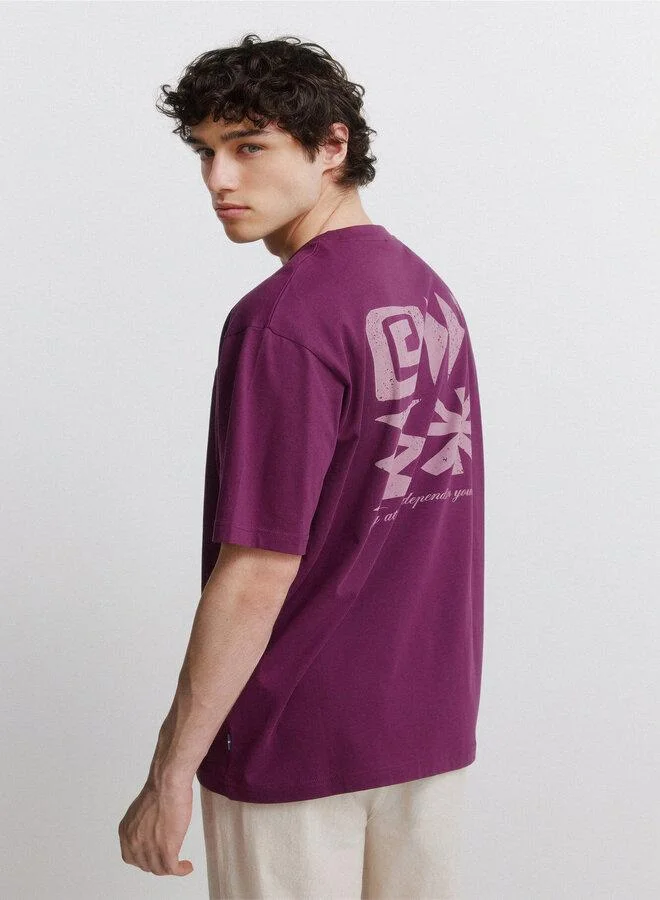 Springfield  Native patterns T-shirts for Men | Best Price UAE