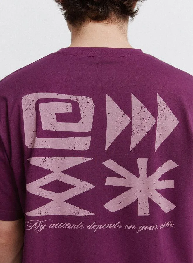 Springfield  Native patterns T-shirts for Men | Best Price UAE