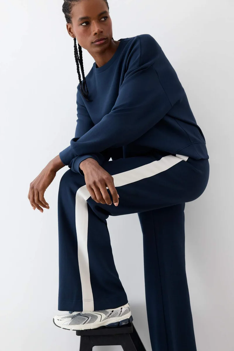 ديفاكتو DeFactoFit Wide Leg Standard Length Modal Soft Touch Sweatpants