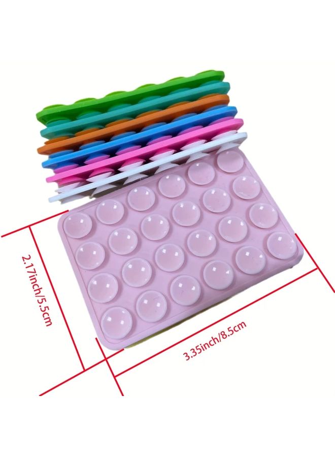 روز ريد حامل هاتف مزدوج الجوانب بـ 24 كأس شفط للأسطح الملساء وبلاط الحائط - Image 5