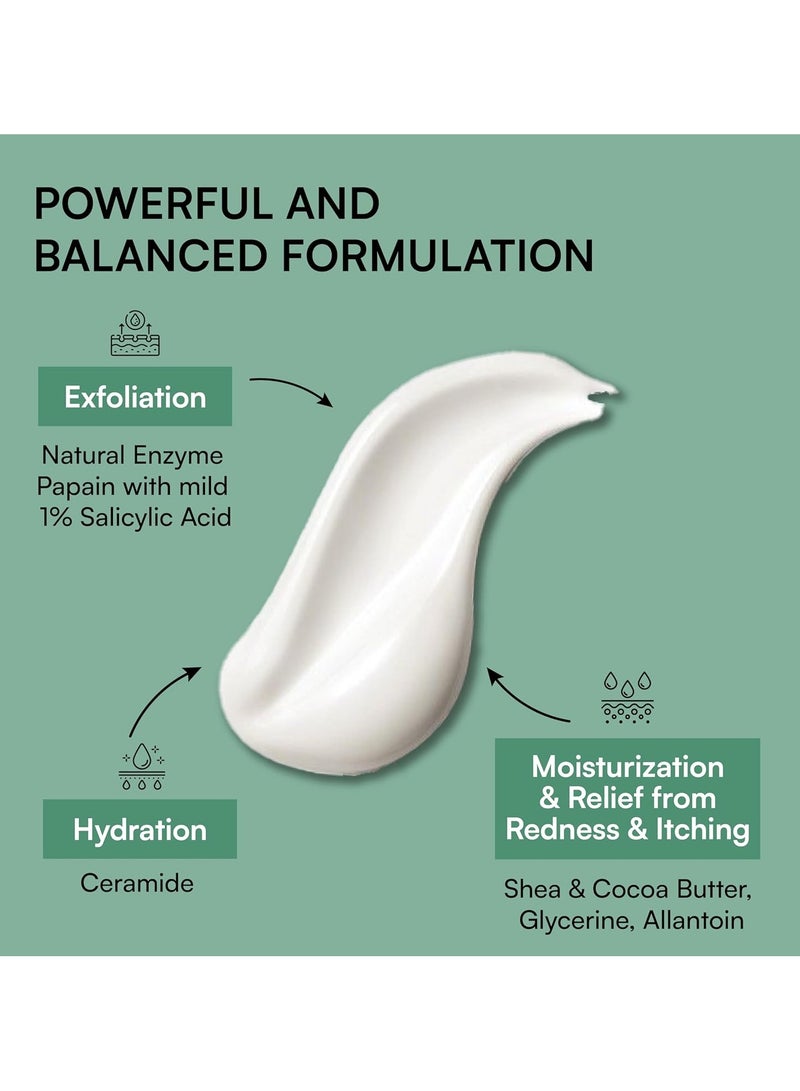 بريتون كريم ترطيب البشرة من بوسراميست، ١٥٠ غرام | تقنية إصلاح البشرة المزدوجة | غني بـ ١٥ مكونًا طبيعيًا - Image 4