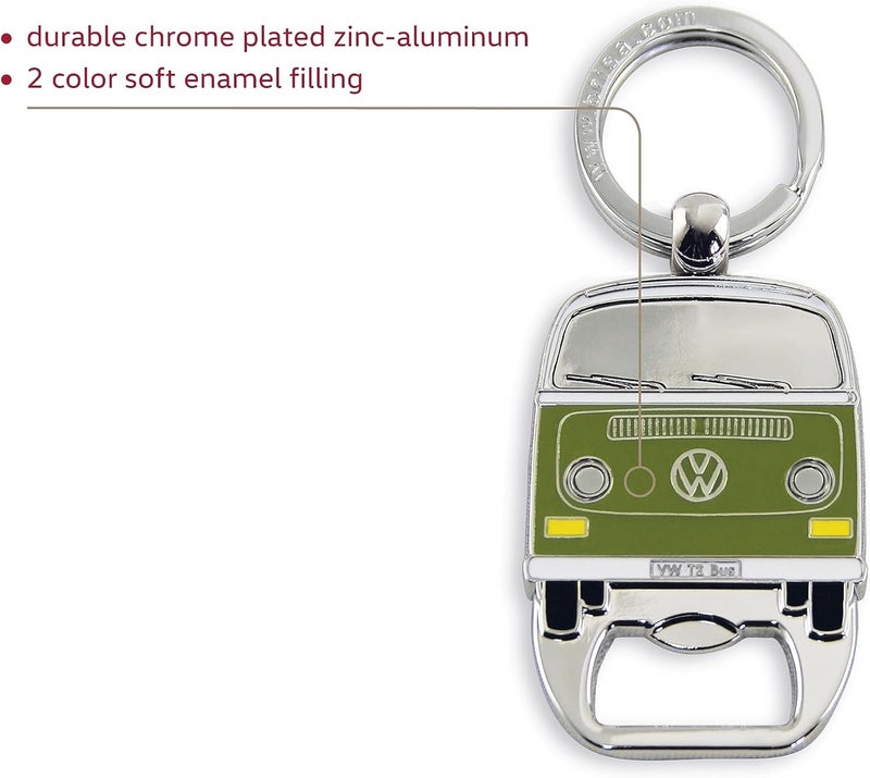BRISA VW Collection - Volkswagen T2 Bulli Bus Key Pendant Bottle Opener - Image 2