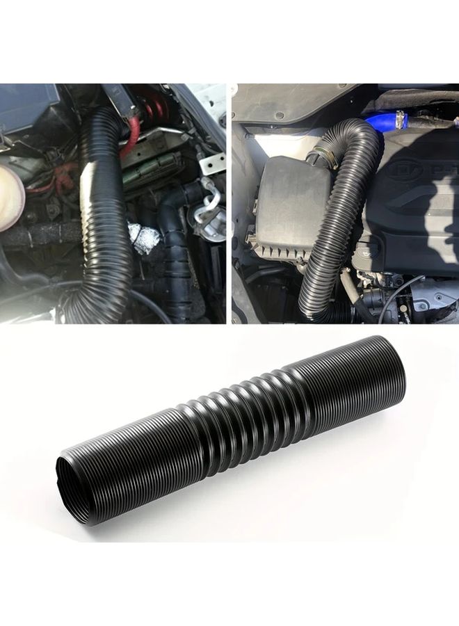 Universal Intake Guiding Elbow Pipe Flexible Hose 63mm 76mm Extendable 39 37 Inch - Image 4