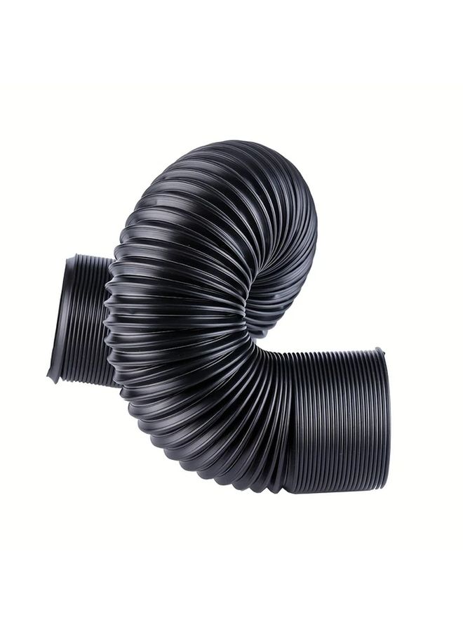 Universal Intake Guiding Elbow Pipe Flexible Hose 63mm 76mm Extendable 39 37 Inch - Image 5