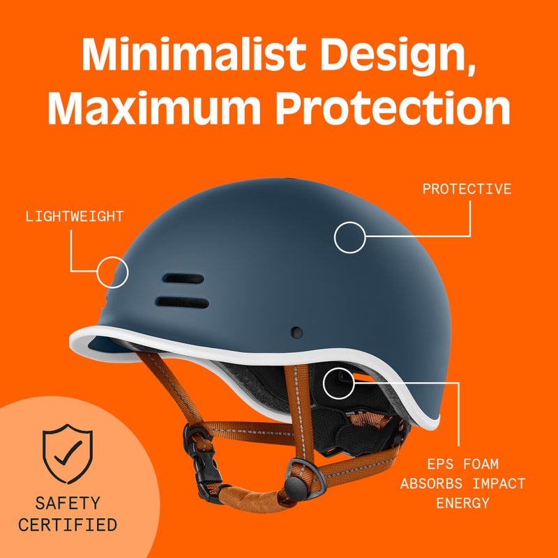Retrospec Remi Adult Bike Helmet for Men & Women - Bicycle Helmet for Commuting, Road Biking, Skating with Adjustable Ergo Knob Dial - Image 5