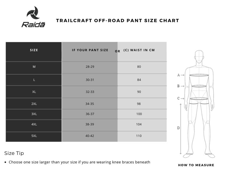 Raida Men Trailcraft Off-Road Pants | MX & Trail Ride | Lightweight | Abrasion-Resitant Fabric | Heat Sheild Panel | (M, Grey/Red), Fitted, Mid Rise - Image 5