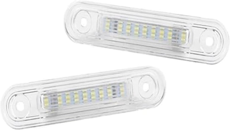 Wivplex 2Pcs Error Free White License Plate Light - Image 1