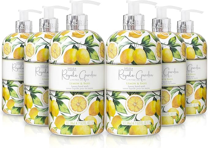 Baylis & Harding غسول يد بايليس هاردينغ رويال غاردن فيربينا البابونج 500 مل عبوة من 6 صديقة للنباتيين - Image 2