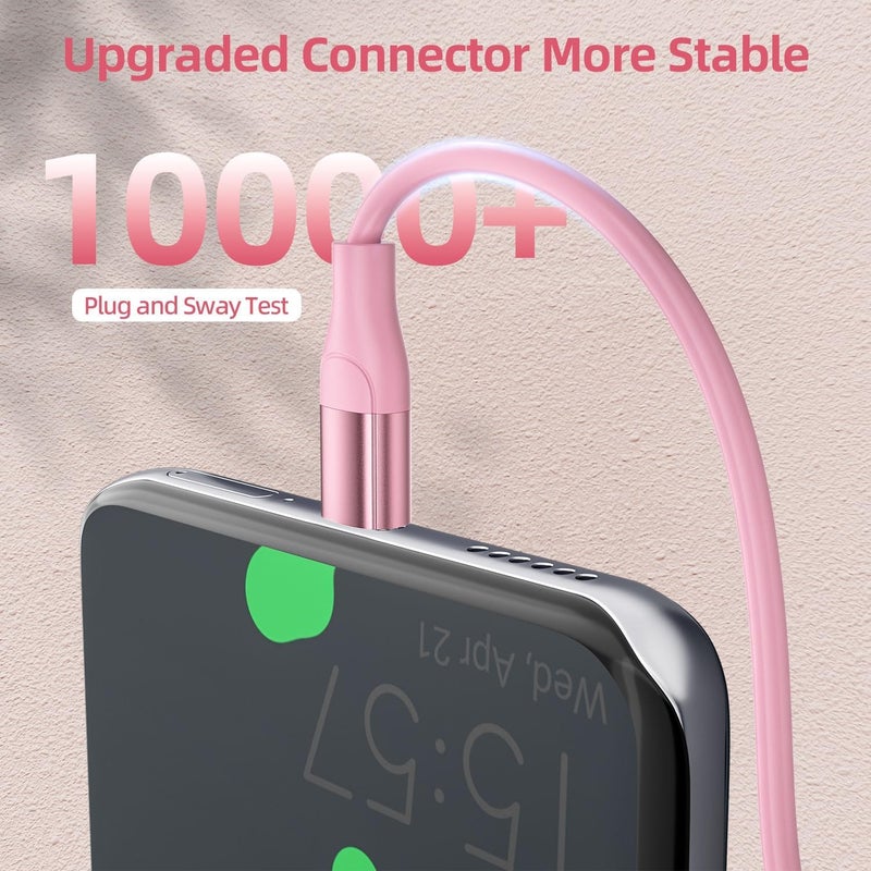 Bkayp USB C Cable, 3 Pack 6 FT USB C Charger Cable 60W Type C to USB C Cable Fast Charging Cord for iPhone 15 Pro Plus iPad MacBook Samsung Switch LG and More - Image 5