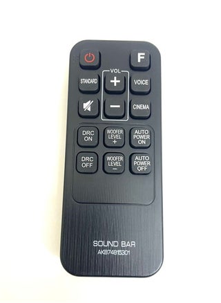 New AKB74815301 Remote Control fit for LG Home Theater System LAS454B S55A3-D SH3K SJ4Y SPH4B-W S45A1-D LAS453B SH3B SPH3B-W S55A3D SPH4BW S45A1D SPH3BW - pzsku/Z9FBD6A9757350F4FCA3BZ/45/_/1731490826/902dfe44-f1c3-4cc4-84a1-359508bbd7aa