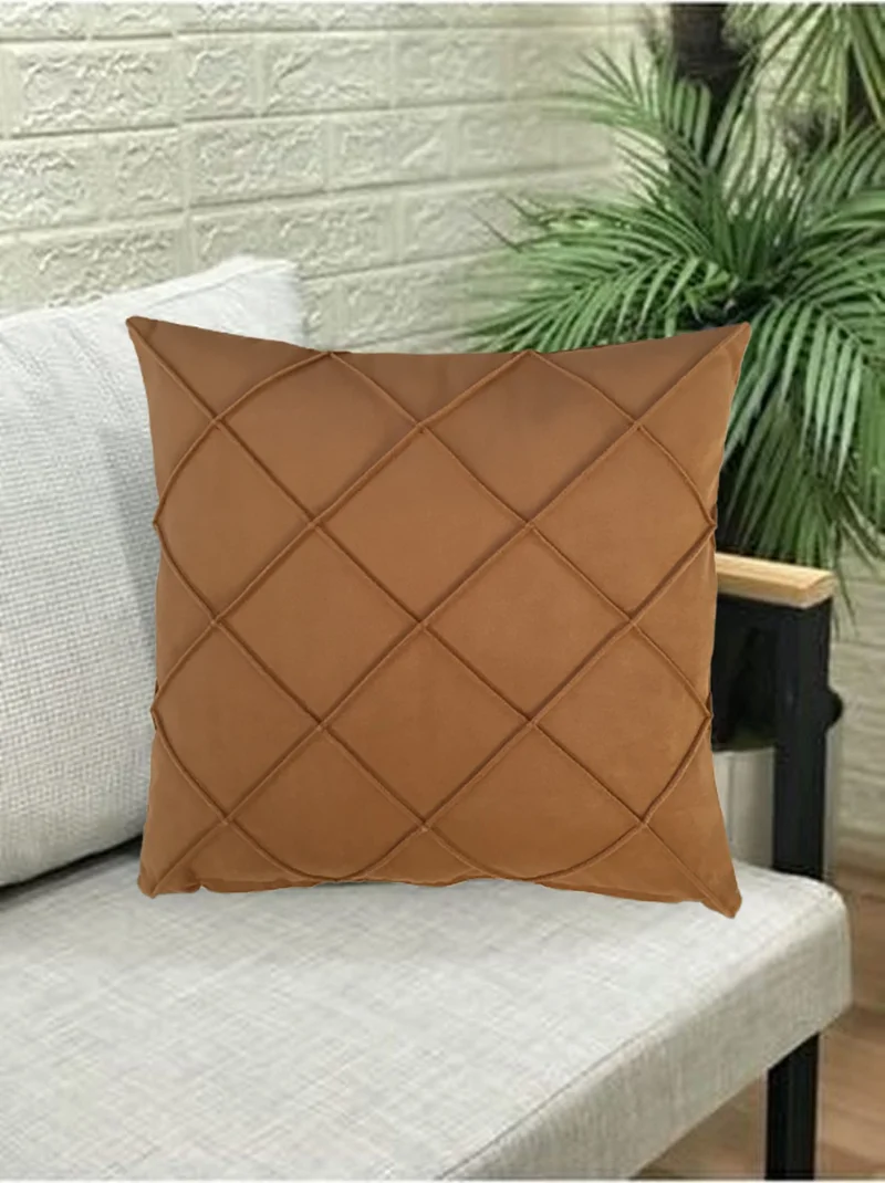 Nisahometeks Stain Resistant Erasable Quilted Throw Pillow Case