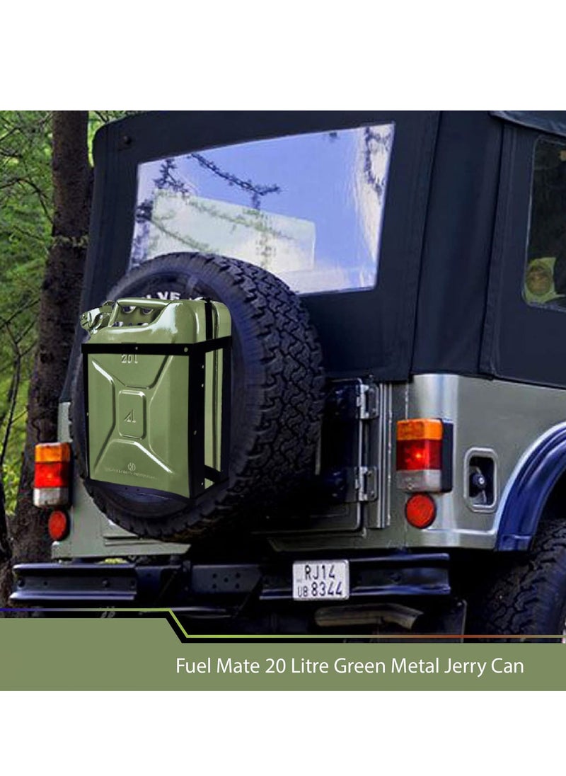 Generic - 20L Metal Gas Can – Heavy-Duty Fuel Storage Solution - Image 1