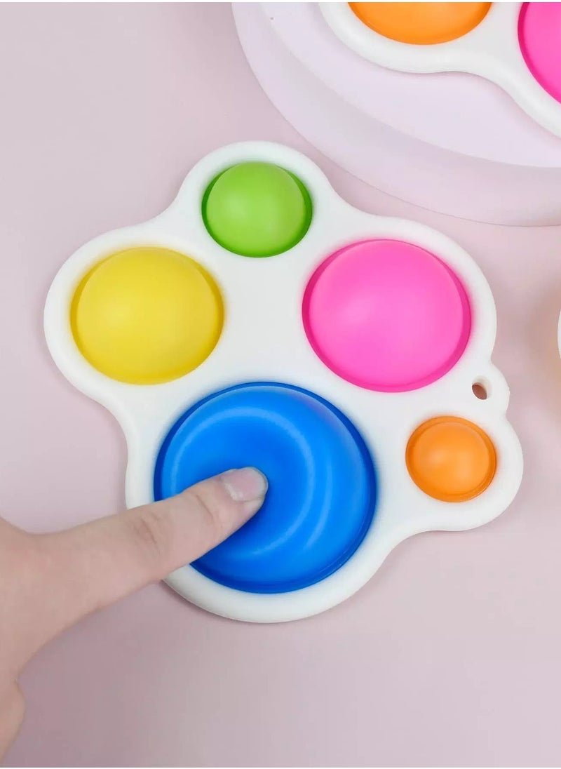 Generic - 1pc Random Color Simple Dimple Fidget Toy - Image 1