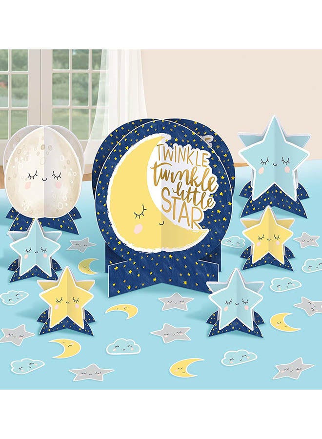Amscan Baby Shower - Twinkle Little Star Table Decorating Kit