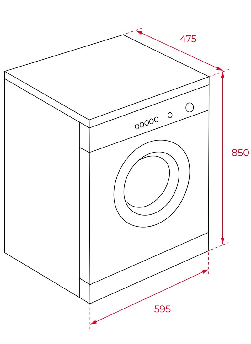 TEKA - Free standing Washer Dryer, Washing  8 kg, Drying  6 kg, 15 Washing programs, 4 Drying programs TK5 1480 WD SLIM - Image 1